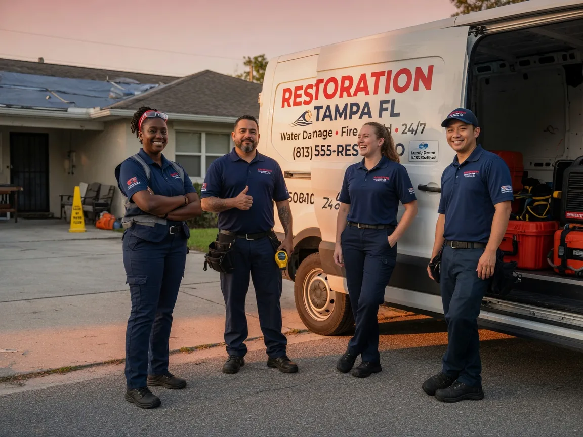 Water Damage Restoration company in Warren, IN